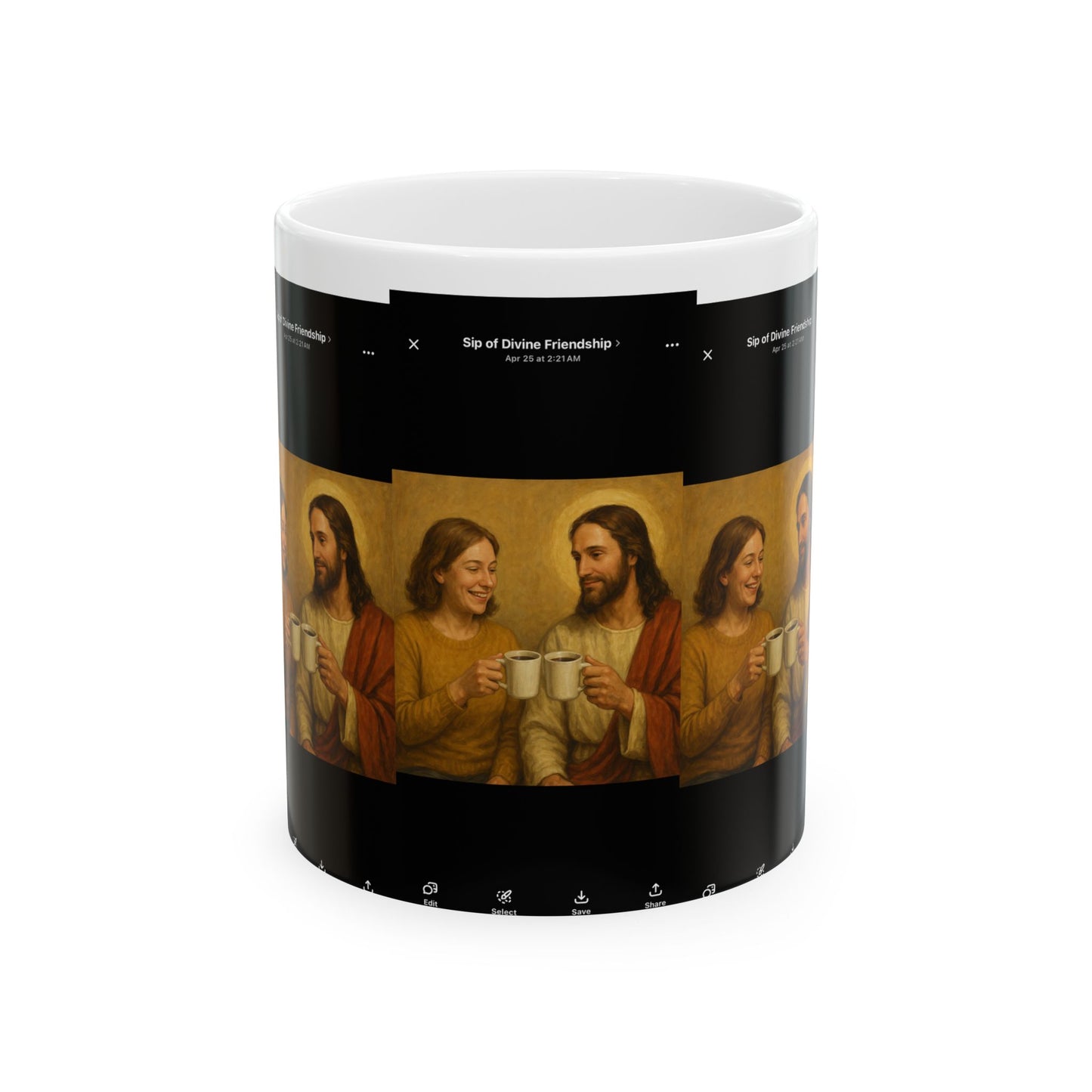Charming Friendship Mug, Inspirational Gift for Coffee Lovers, Ceramic Coffee Mug, Funny Christian Mug, 11oz and 15oz
