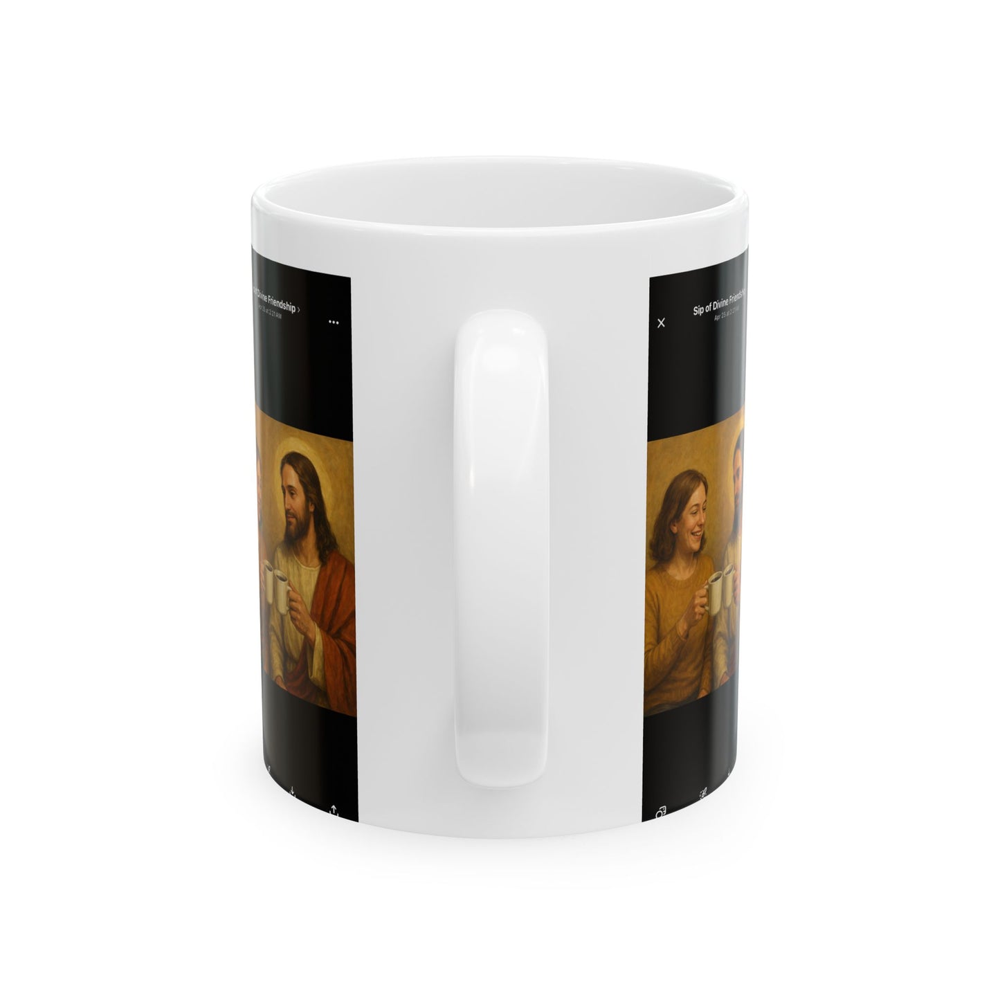 Charming Friendship Mug, Inspirational Gift for Coffee Lovers, Ceramic Coffee Mug, Funny Christian Mug, 11oz and 15oz