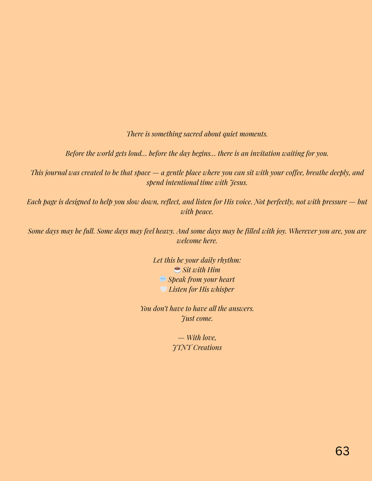 Faith & Wellness Daily Journal